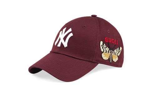 new york yankees x gucci cap